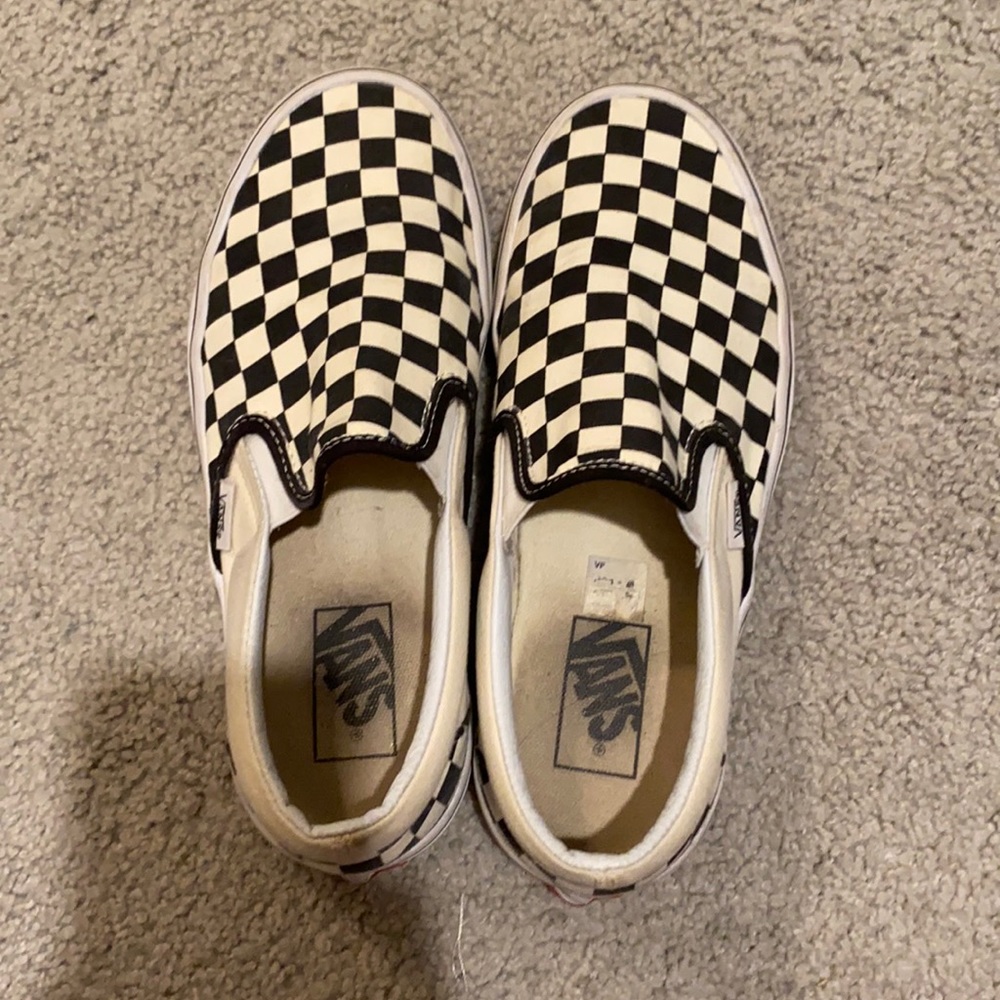 Checkered vans